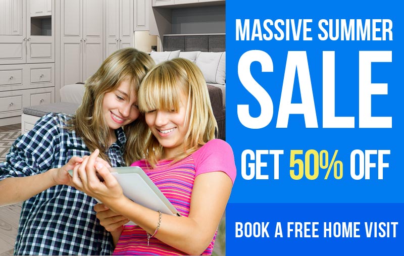 20% off our sliding wardrobes